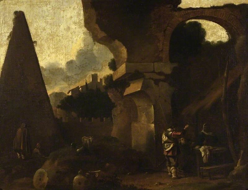 Rovine con figure - Fitzwilliam Museum